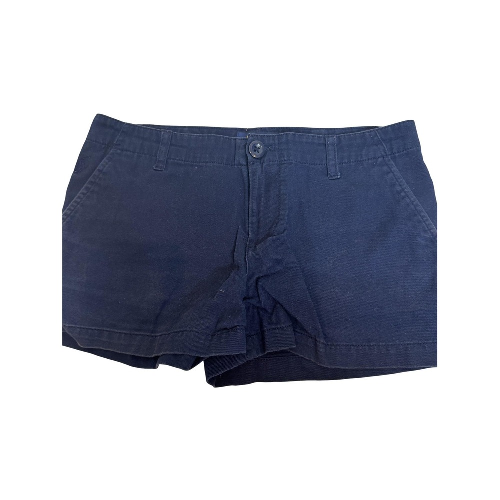 Polo Ralph Lauren Shorts Womens 10 Navy Blue Classic Chino Cotton‎ Casual Summer